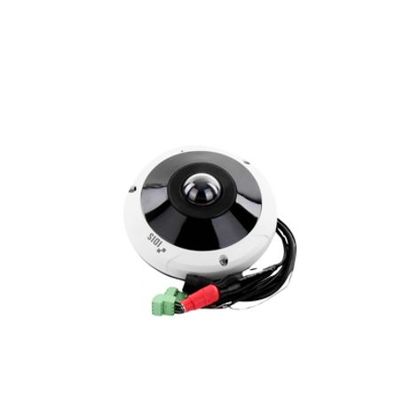 Fisheye Ip 12 Megapixeles   Múltiples Vistas  Ik10/ip67  Microsd Hasta 256gb  Ir 15m  Wdr Real  Entrada Y Salida De Alarma  Dewa