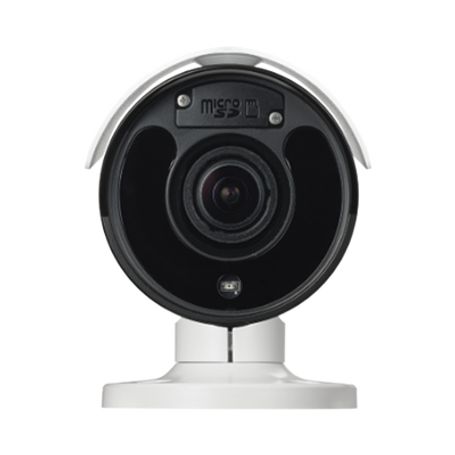 Cámara Bala Ip De 2 Megapixeles  Audio Bidireccional  Alarma I/o  Ik10/ Exterior Ip67  Microsd  Audio De Dos Vias  Wdr  Cumple C
