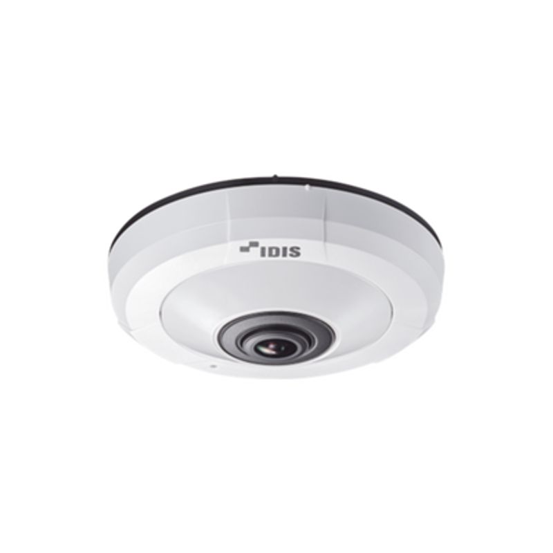Mini Fisheye 5 Megapixeles  Wdr  Interior Poe  Icr Microsdmicrofono Integrado Entrada Y Salida De Alarma