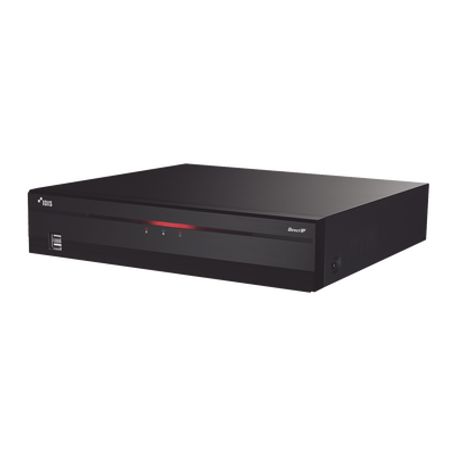 nvr 4k  4 canales ip  4 puertos poe  intelligent codec  incluye hdd de 2tb  4 entradas y 1 salida de audio  4 entradas y 1 sali