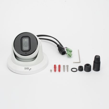 Cam. Turret Ip 5mp  Tape 2.8 Mm  Cumple Ndaa H.265  Soporta E/s Audio Y Alarma