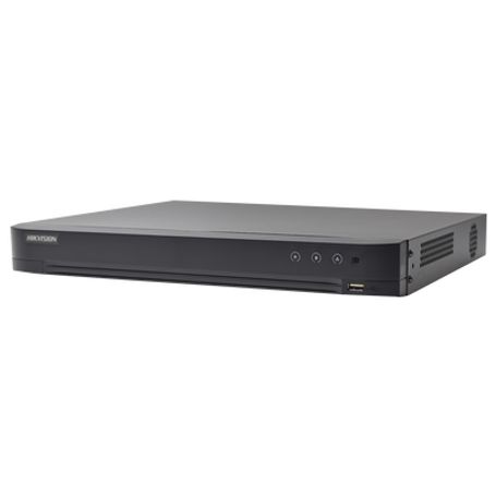 Dvr 4 Megapixel Lite/ 4 Canales Turbohd  2 Canales Ip / 1 Bahia De Disco Duro / 1 Canal De Audio / Videoanálisis
