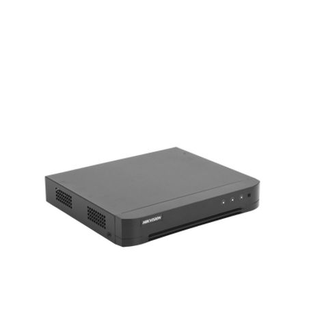 Dvr 4 Megapixel Lite/ 4 Canales Turbohd  2 Canales Ip / 1 Bahia De Disco Duro / 1 Canal De Audio / Videoanálisis