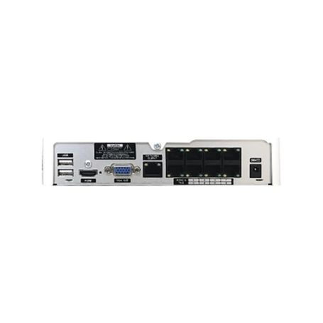 Nvr 8 Canales  Poe 8 Puertos  Hasta 5 Megapixeles   Soporta Fen