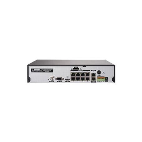 Nvr 4k  8 Canales Ip  8 Puertos Poe  Codificación H.264 Y H.265  Directndc  Intelligent Codec  Incluye Hdd De 2tb