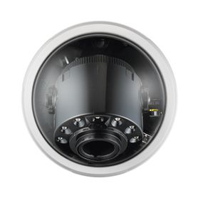 camara domo ip 5 megapixel  microsd  audio de dos vias  entrada y salida de alarma  poe  wdr  icr  ir 30 m  varifocalmotorizada