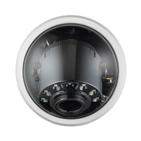 Camara Domo Ip 5 Megapixel  Microsd  Audio De Dos Vias  Entrada Y Salida De Alarma  Poe  Wdr  Icr  Ir 30 M  Varifocalmotorizada