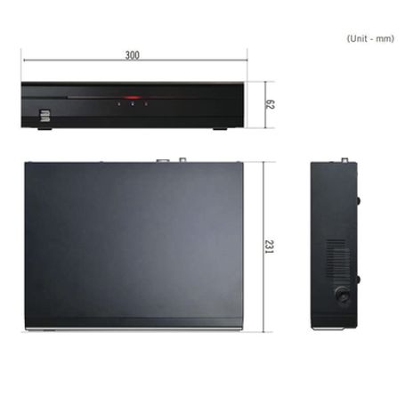 Nvr 4k  4 Canales  Switch Poe De 4 Puertos  Incluye Hdd 2tb  Soporta Onvif  Salida De Audio  Entrada Y Salida De Alarma