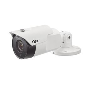 cámara bala ip de 2 megapixeles 1080p  audio bidireccional  alarma io  poe  ir led 20m  ik10  lente varifocal 28mm  12mm  dia  