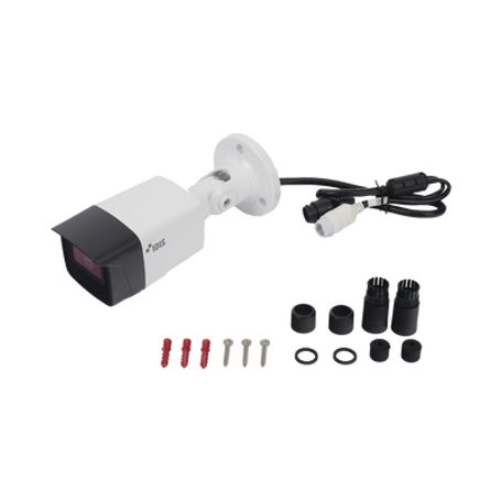Camara Bala 5mp Lente 4.3mm  Puerto Rj45 Adicional Wdr Real Ik10 Ip66   Poe Salida