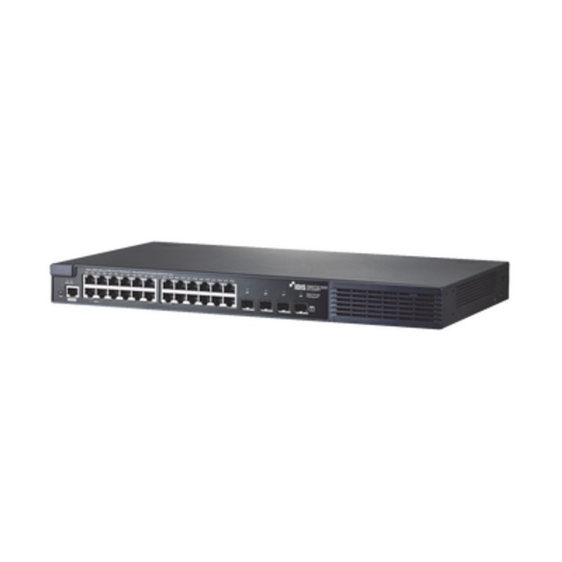 Switch Poe 802.3af/at  Directip Gigabit  24 Puertos Rj45  4 Puertos Fibra Óptica  380w Poe