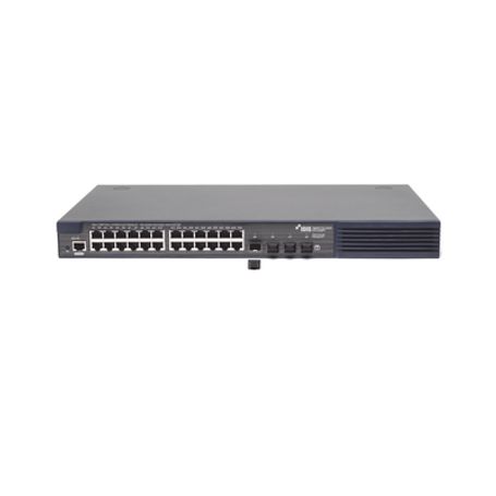 Switch Poe 802.3af/at  Directip Gigabit  24 Puertos Rj45  4 Puertos Fibra Óptica  380w Poe