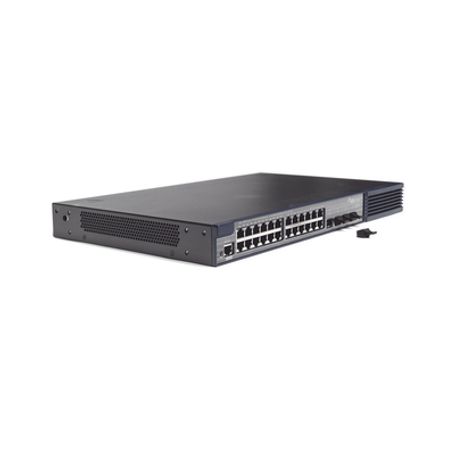 Switch Poe 802.3af/at  Directip Gigabit  24 Puertos Rj45  4 Puertos Fibra Óptica  380w Poe