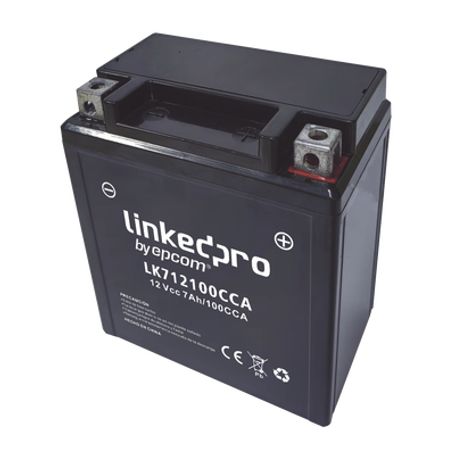 Bateria 12 Vcc / 7 Ah  / 100 Cca / Ul / Tecnologia Agmvrla / Para Uso De Arranque Generadores De Gasolina / Generadores Diesel /