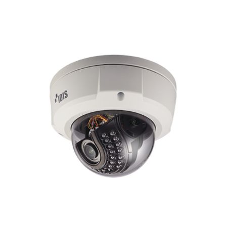 cámara ip domo antivandálico  2mp h265  lente motorizado varifocal 3310mm  exterior  entrada  salida de audio y alarma  ir 20m 