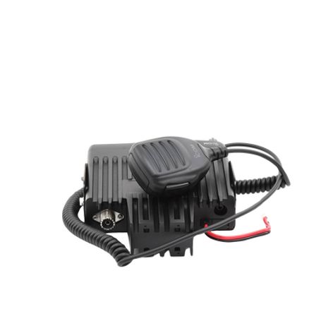 Radio Móvil Analógico En Rango De Frecuencia 136174 Mhz 50 W De Potencia De Rf 128 Canales. Incluye Microfono2 Cable De Alimenta
