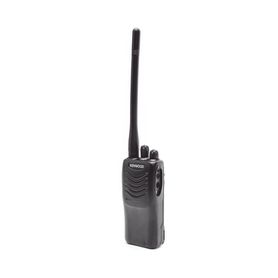 radio portátil vhf 136174 mhz práctico y ligero milstd810 16 canales dtmf ip54 vox scan incluye antena bateria cargador y clip1