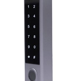 yli yk1068a  teclado touch para control de acceso standalone con métodos de verificación por huella tarjetas id o password  sop