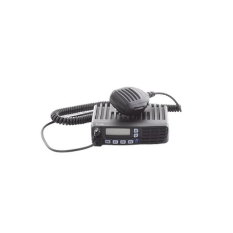 Radio Móvil Analógico En Rango De Frecuencia 400470 Mhz 50 W De Potencia De Rf 128 Canales. Incluye  Incluye Microfono Cable De 