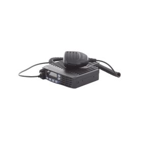 radio móvil analógico en rango de frecuencia 400470 mhz 50 w de potencia de rf 128 canales incluye  incluye microfono cable de 