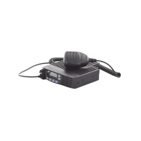 Radio Móvil Analógico En Rango De Frecuencia 400470 Mhz 50 W De Potencia De Rf 128 Canales. Incluye  Incluye Microfono Cable De 