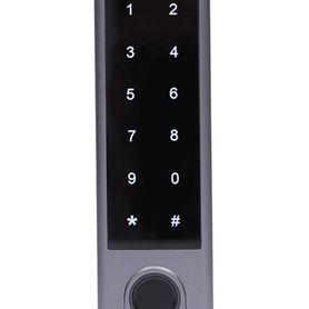 yli yk1068a  teclado touch para control de acceso standalone con métodos de verificación por huella tarjetas id o password  sop