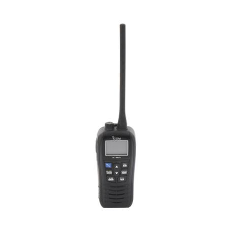 radio portátil marino color negro 5 w de potencia rf 05 w de salida de audio flotante sumergible ipx7 tx 156025157425mhz rx 156