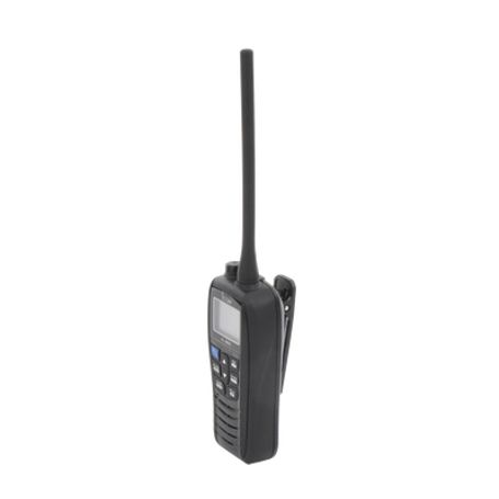 Radio Portátil Marino Color Negro 5 W De Potencia Rf 0.5 W De Salida De Audio Flotante Sumergible Ipx7 Tx 156.025157.425mhz Rx 1