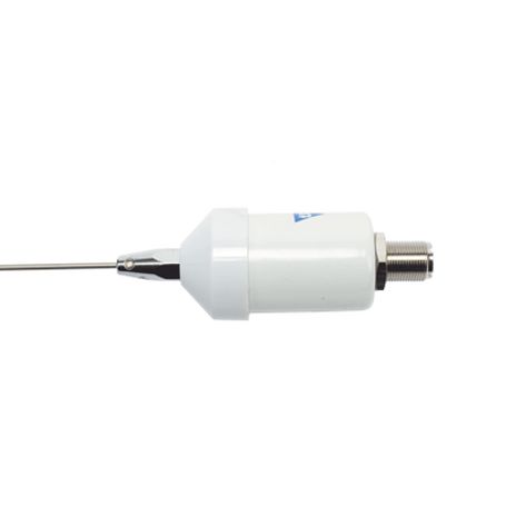 Antena Marina Vhf En Látigo De Acero Inoxidable En Rango De 156 A 163 Mhz. Incluye Cable De 4.5 M Con Conectores Pl259 Instalado
