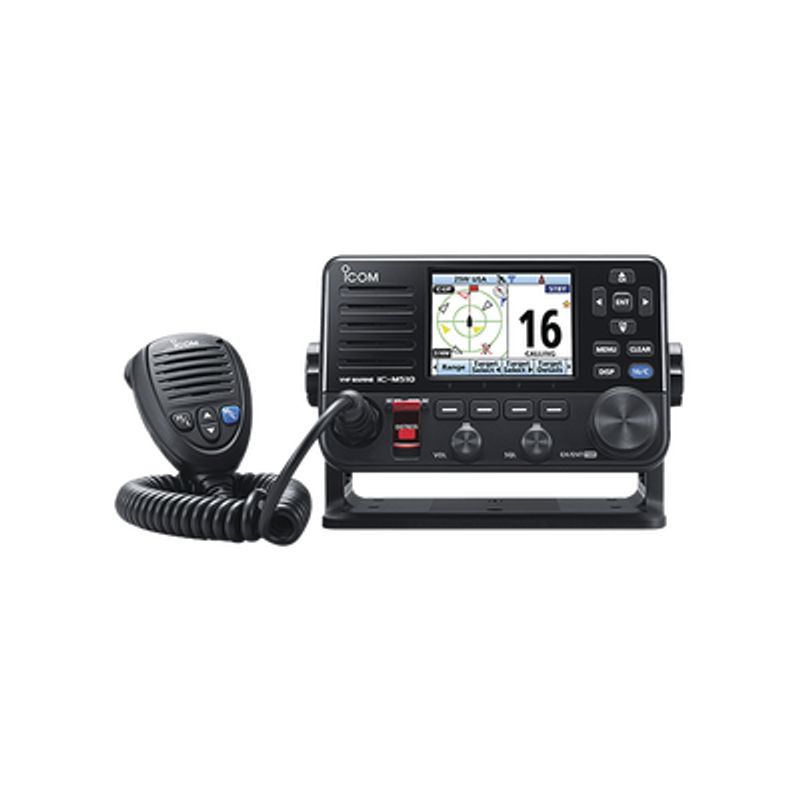 Radio Movil Marino Vhf Clase D Con Receptor Ais Integrado Cuenta Con Pantalla A Color De 3.5 Administrable Remotamente Por Medio