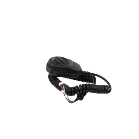 Micrófono Bocina Color Negro Para Radio Icm504 