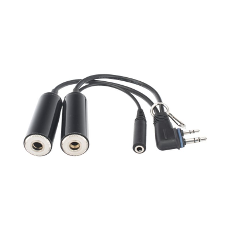 Cable De Accesorios Para Conexión De Diadema Aéreas A Radio Ica25n/c 