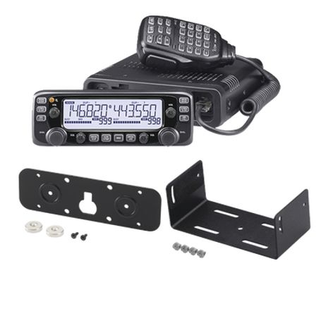 radio móvil doble banda vhfuhf tx137174mhz 400470mhz rx 118174mhz 375550mhz incluye microfono cable de control y fusibles