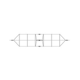 antena base dipolo modelo 912 para hf 230 mhz193210