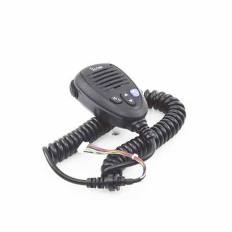 Micrófono Color Negro Con Conector De Peineta Para Radios Icm424 Y  Icm506 