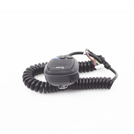 Micrófono Color Negro Con Conector De Peineta Para Radios Icm424 Y  Icm506 