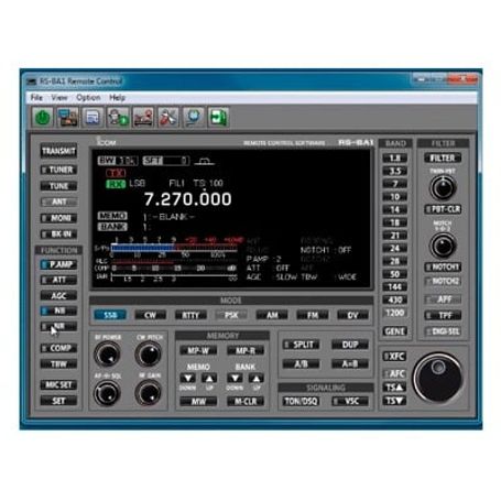 software de administración para radios hf