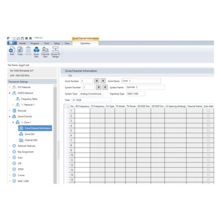 Software De Programación Para Radios Serie Nx5000 ( Nx5200 Nx5300 Nx5400 Nx5700 Nx5800 Nx5900 )