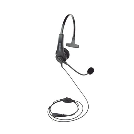 diadema ligera con micrófono con pttmini boom con proteccion is nx1200 nx1300 nx3220 nx3320 nx240 nx340 tk2312 tk3312 tk2402 tk