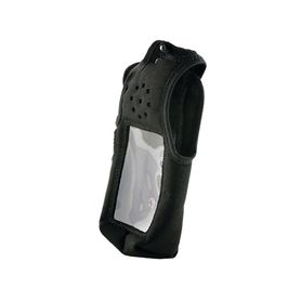 funda de nylon clip metálico p cinto correabroche y visor frontaldtmf  icf3161td icf3261td icf3360dt