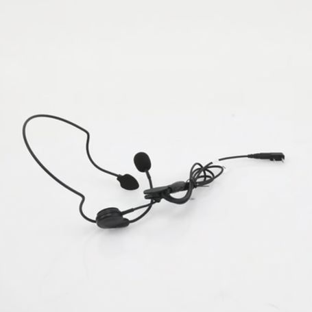 diadema ligera detrás de la cabeza con micrófono tipo boom para nx1200 nx1300 nx3220 nx3320 nx240 nx340 tk2312 tk3312 tk2402 tk