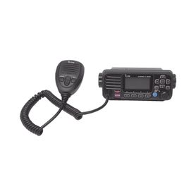 radio móvil marino icom color negro clase d dsc tx 156025  157425 mhz rx 156050  163275 mhz gps interconstruido 25w de potencia