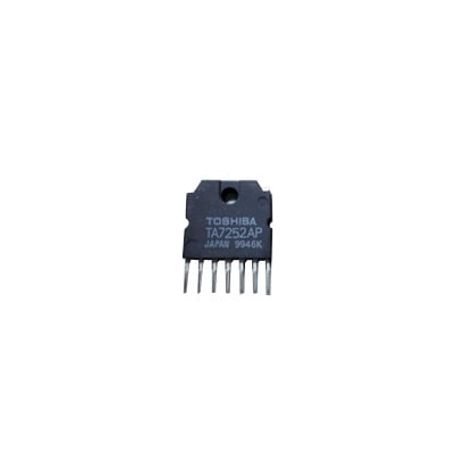 Reemplazo Para Amplificador De Audio En Radios Móviles  Tk7180 8180. Circuito Amp. De 7 Patas
