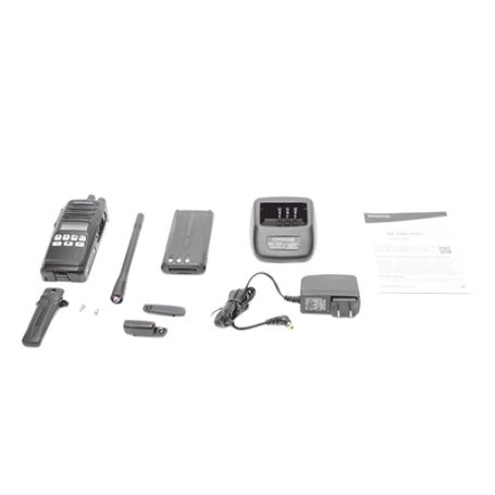 Radio Portátil Vhf 136174 Mhz Digital Dmranalógico 5 Watts 260 Canales 9 Teclas Roaming Encriptación Gps Inc. Antena Bateria Car