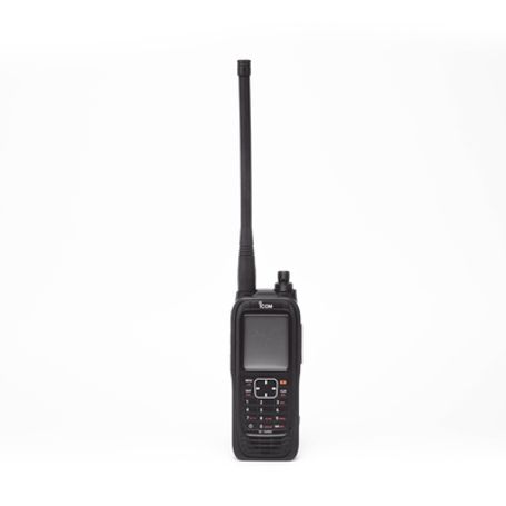 Radio Portátil Aéreo Vhf Con Display De 2.3 Pulgadas Y Teclado 6w (pep) De Potencia.
