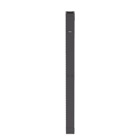 Organizador Vertical Patchrunner™ Sencillo (solo Frontal) Para Rack Abierto De 45 Unidades 6 In De Ancho Color Negro