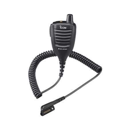 Micrófono De Solapa Ip67 Con Gps Para Radios Icf52d/62d