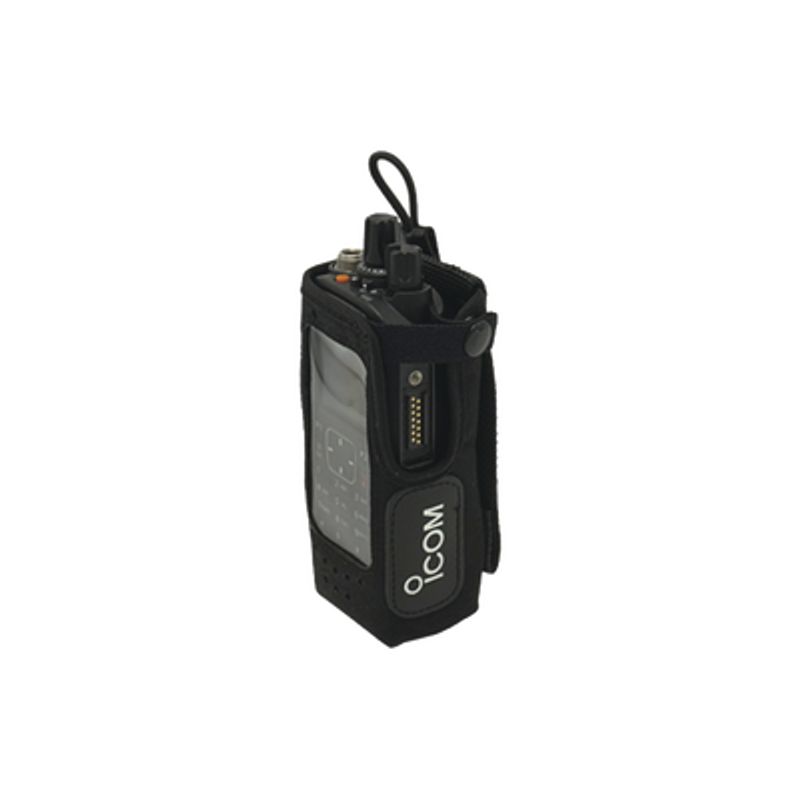 Funda De Nylon Con Clip Metálico Para Radio Icf3400/4400ds Con Display Y Teclado Dtmf 