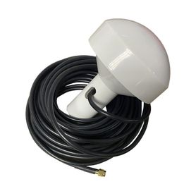 antena marina de gps con conector sma macho en frecuencia 157542 mhz de 28 dbi