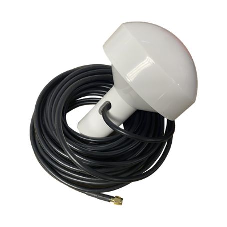 Antena Marina De Gps Con Conector Sma Macho En Frecuencia 1575.42 Mhz De 28 Dbi